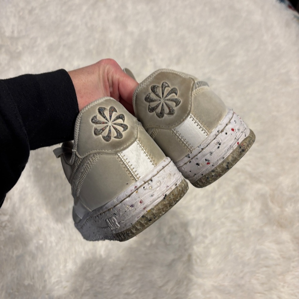 Nike Air Force 1 Crater White Black Zebra DH0927 101 Women's Size 7 - Picture 6 of 10